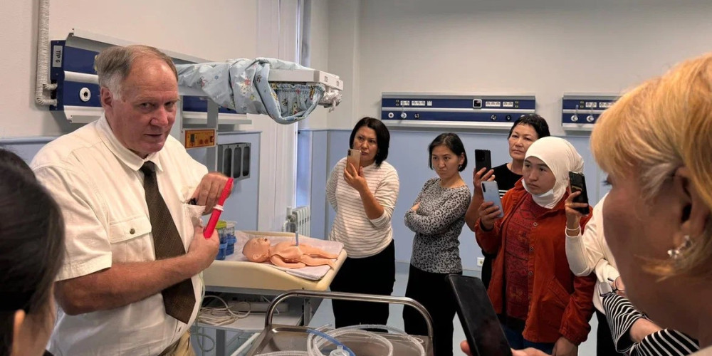 «Эл Ди Эс Черитиз» помогает спасать новорождённых в Кыргызстане